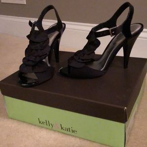 Dressy black patent heels!